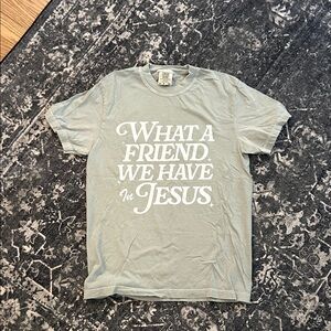 Comfort Colors Light Green Graphic Tee